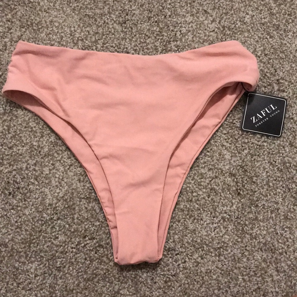 Zaful High Waisted Bikini Bottom